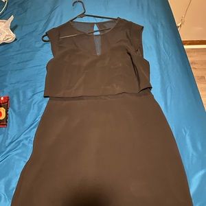 Black formal dress